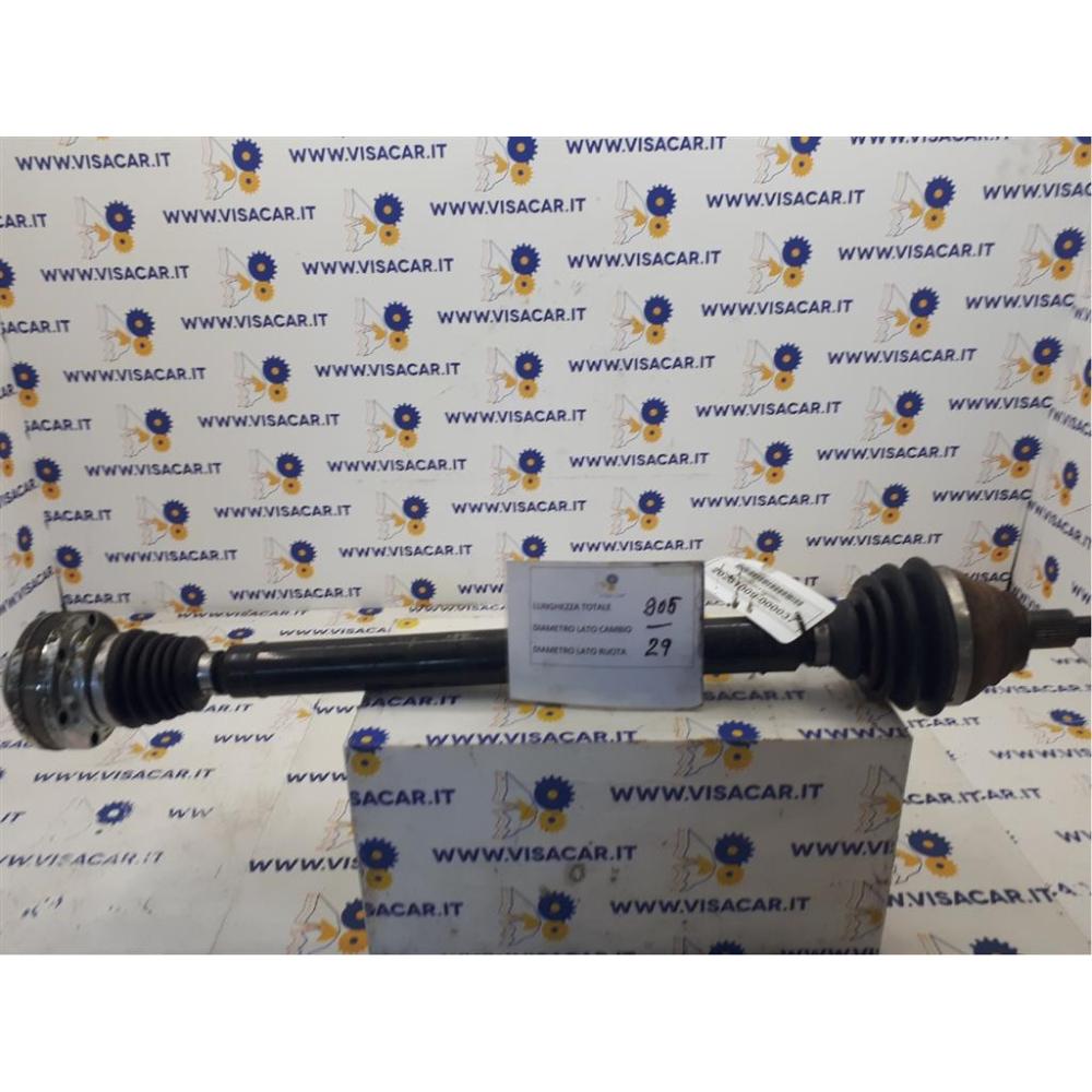 Semiasse Anteriore Destro Usato Dal 2005 Al 2010 Volkswagen Passat «V» Variant (2005)