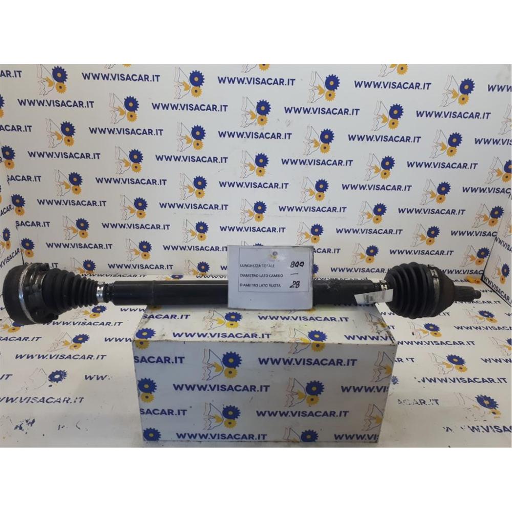 Semiasse Anteriore Destro Usato Dal 2009 Al 2014 Volkswagen Polo «Vi» (2009)
