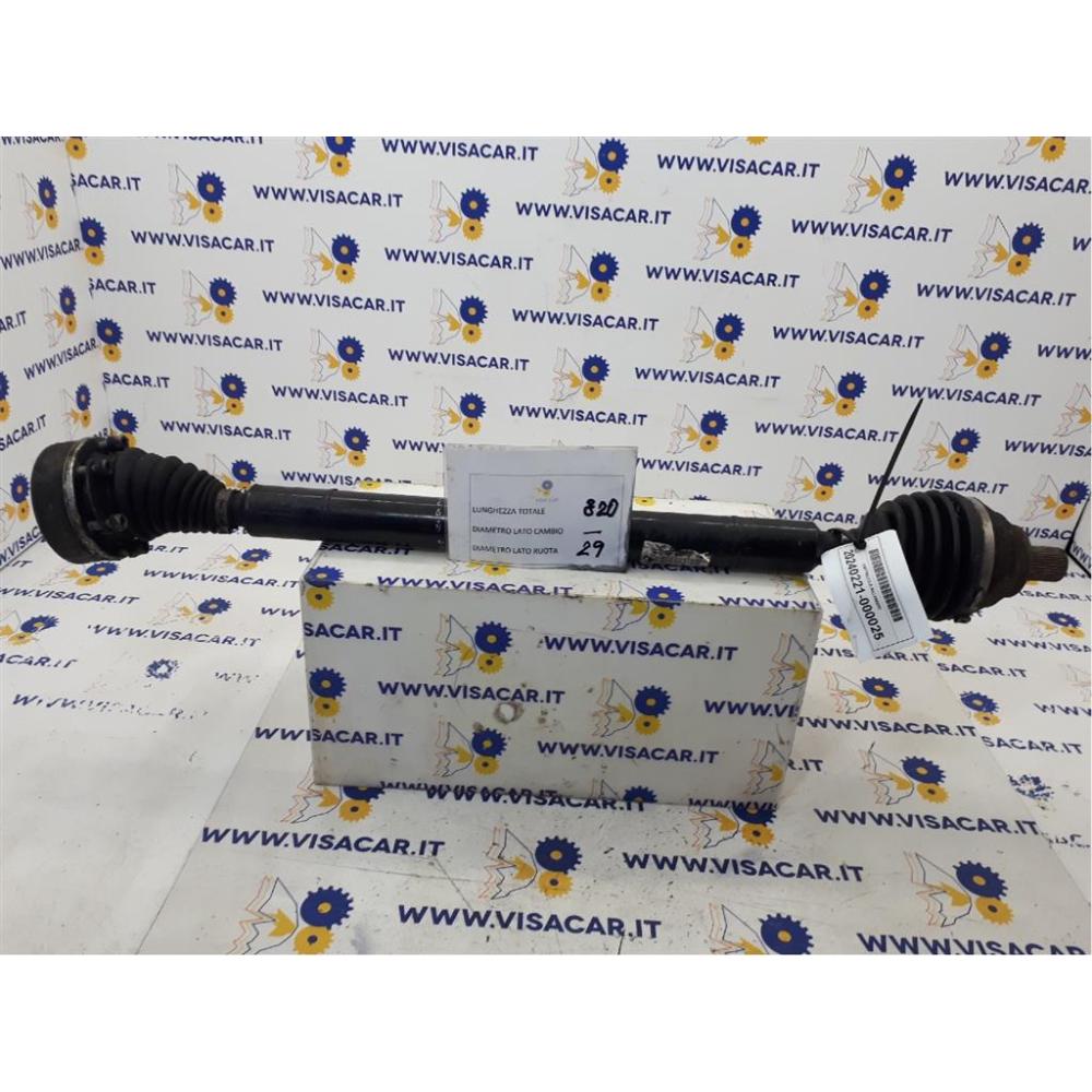 Semiasse Anteriore Destro Usato Dal 2003 Al 2010 Volkswagen Touran «I» (2003)