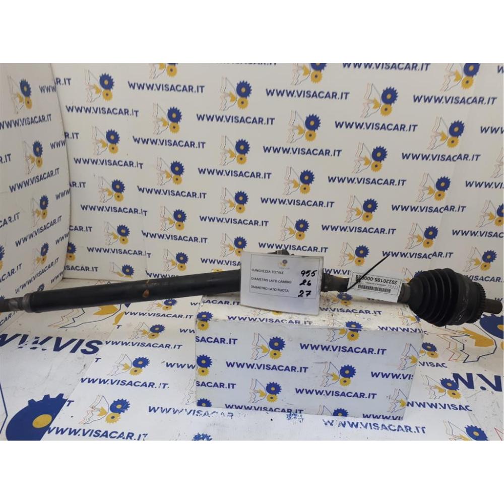 Semiasse Anteriore Destro Usato Dal 2000 Al 2009 Volvo S60 «I» (2001)