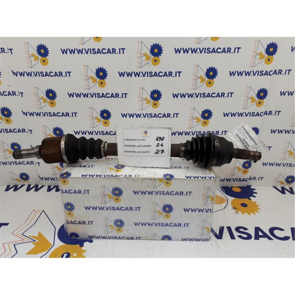 Semiasse Anteriore Sinistro Usato Dal 2009 Al 2018 Citroen C3 Picasso (2009)