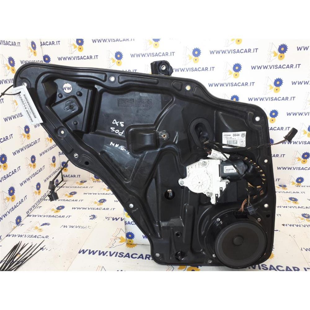 Alzacristallo Porta Posteriore Sinistro Usato Dal 2011 Al 2016 Volkswagen Tiguan «I» (2011)