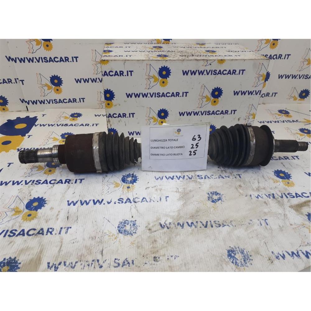 Semiasse Anteriore Sinistro Usato Dal 2006 Al 2011 Fiat Sedici (2006)