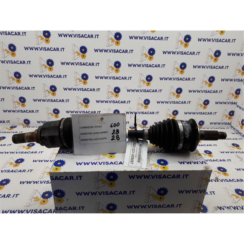 Semiasse Anteriore Sinistro Usato Dal 2006 Al 2011 Fiat Sedici (2006)