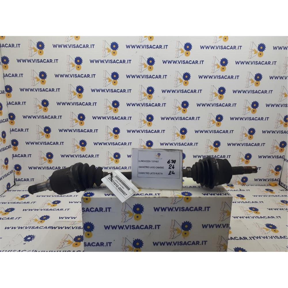 Semiasse Anteriore Sinistro Usato Dal 2008 Al 2013 Lancia Ypsilon «Ii» (2009)