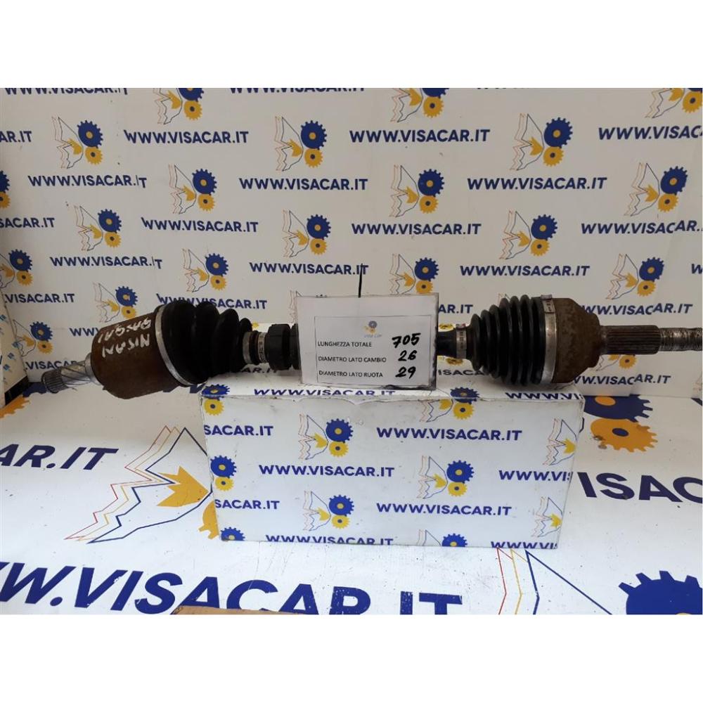 Semiasse Anteriore Sinistro Usato Nissan Qashqai «I» (2007)