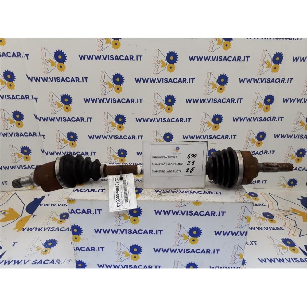 Semiasse Anteriore Sinistro Usato Dal 2006 Al 2009 Peugeot 207 (2006)
