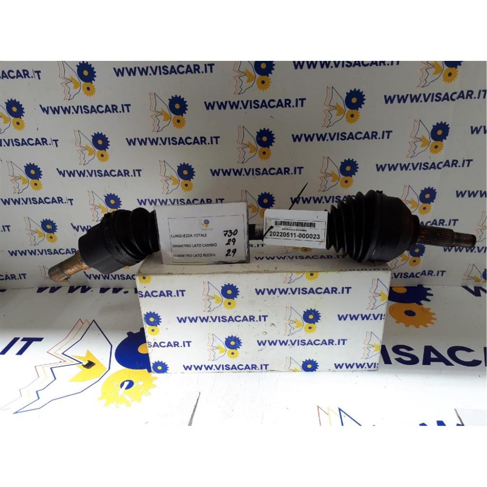 Semiasse Anteriore Sinistro Usato Dal 2006 Al 2010 Renault Trafic «Iii» (2007)