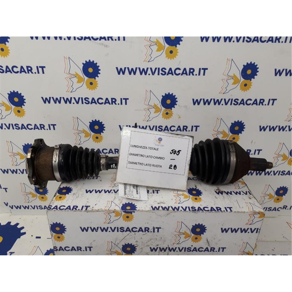 Semiasse Anteriore Sinistro Usato Dal 2008 Al 2013 Seat Ibiza V «6J5» (2008)
