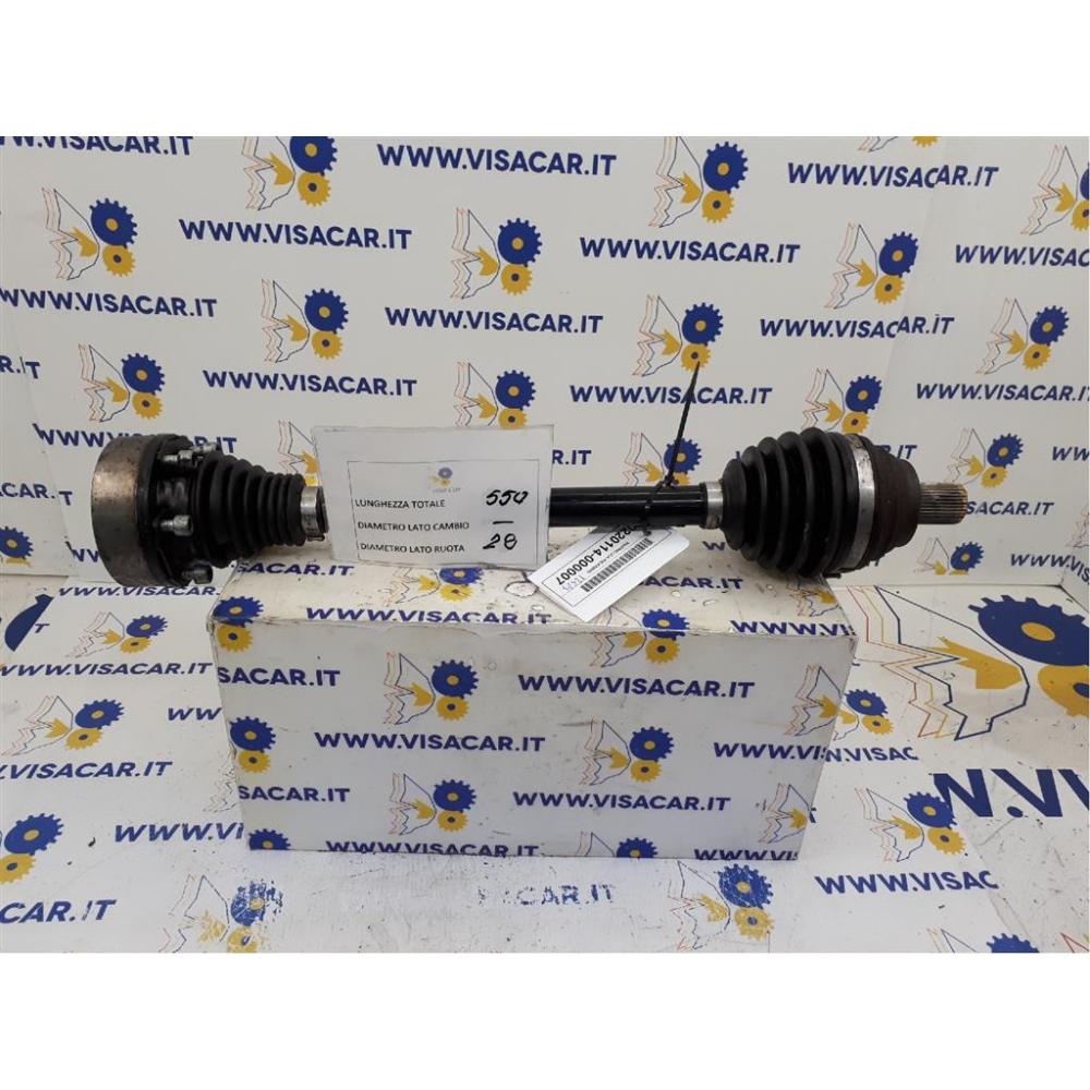 Semiasse Anteriore Sinistro Usato Dal 2005 Al 2013 Seat Leon «1P1» (2005)