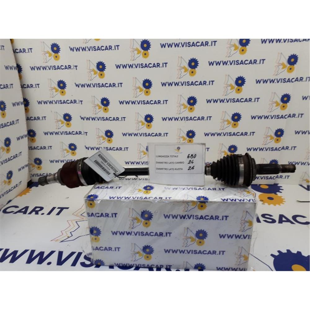 Semiasse Anteriore Sinistro Usato Dal 2005 Al 2012 Toyota Yaris (France ) «Ii» (2006)