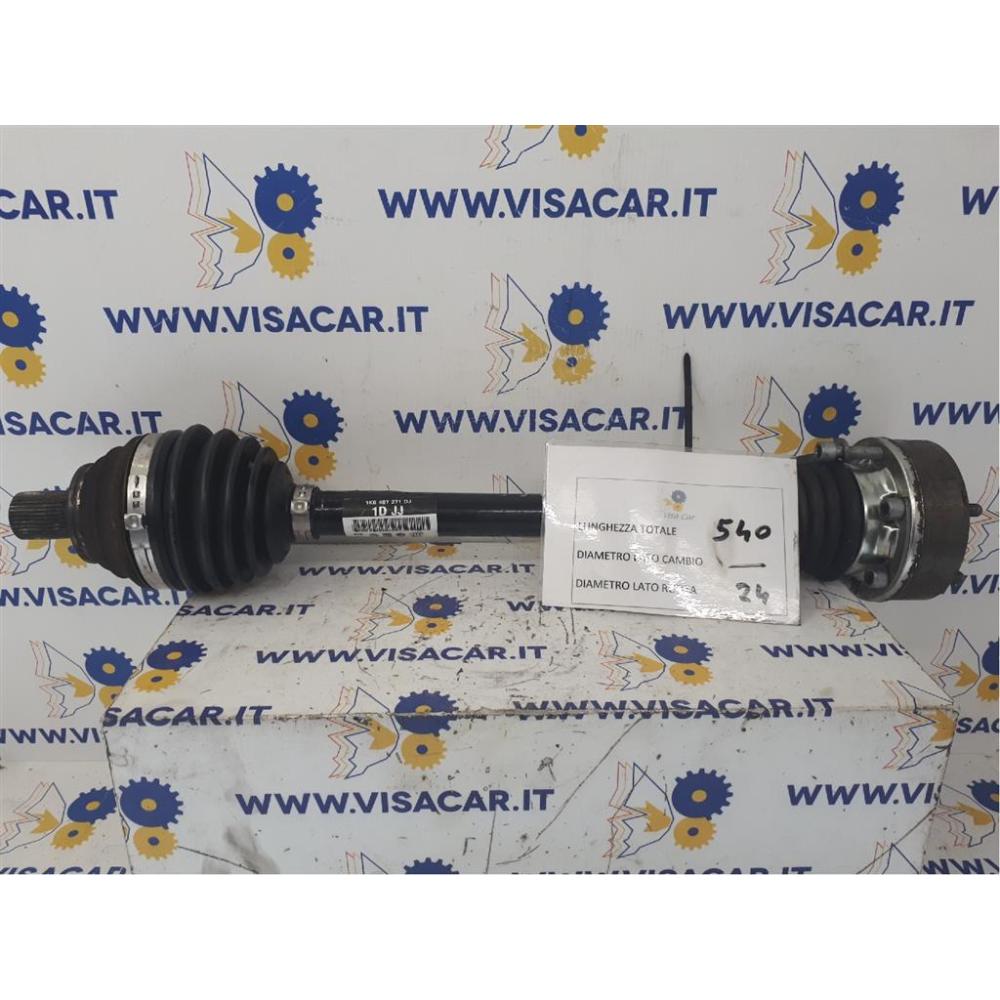 Semiasse Anteriore Sinistro Usato Dal 2008 Volkswagen Golf «Vi» (2009)