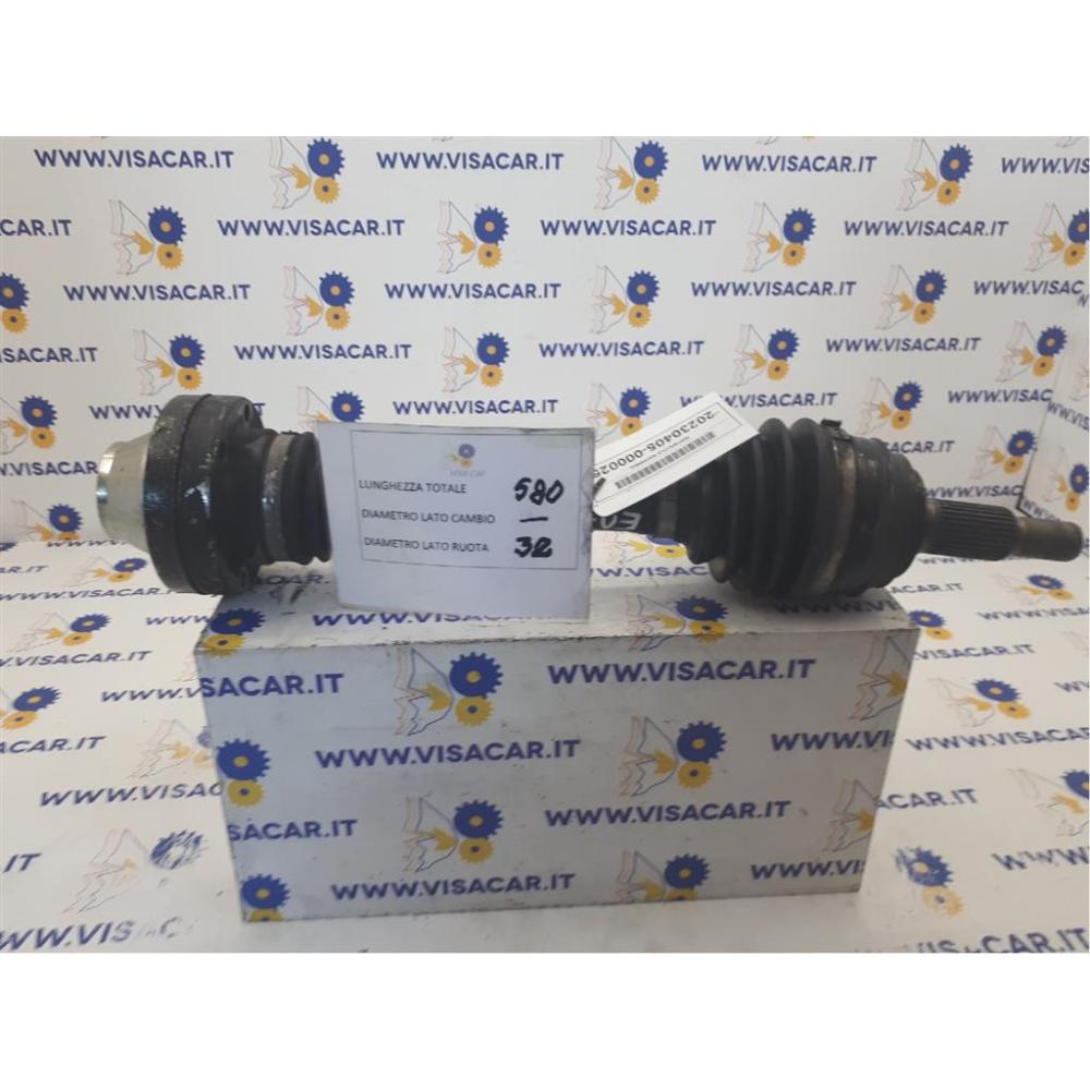 Semiasse Anteriore Sinistro Usato Dal 2010 Volkswagen Touareg «Iii» (2010)