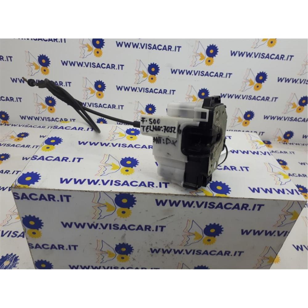 Serratura Porta Anteriore Destro Usato Dal 2007 Al 2015 Fiat 500 «Ii» (2008)