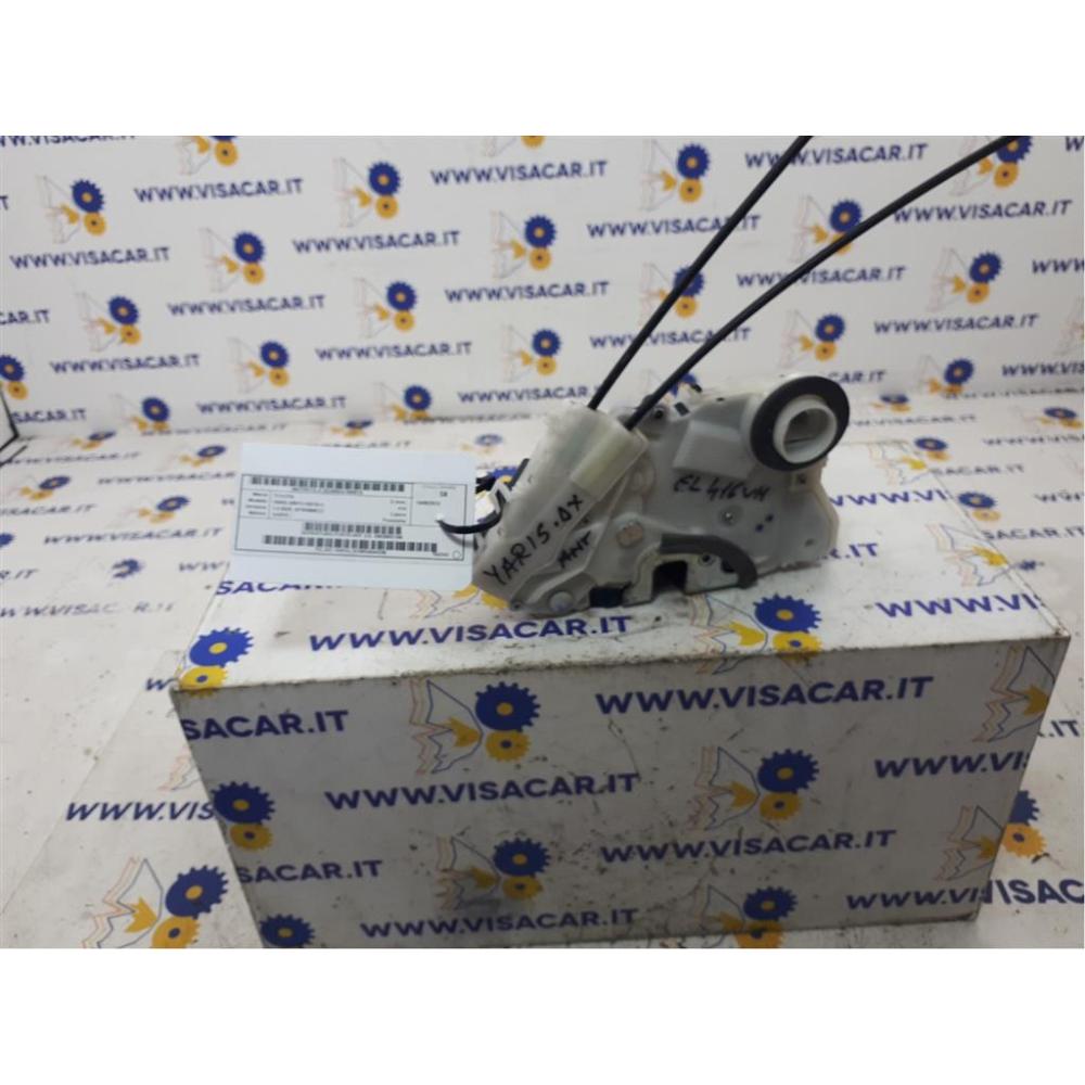 Serratura Porta Anteriore Destro Usato Dal 2011 Al 2015 Toyota Yaris «Iv» (2012)