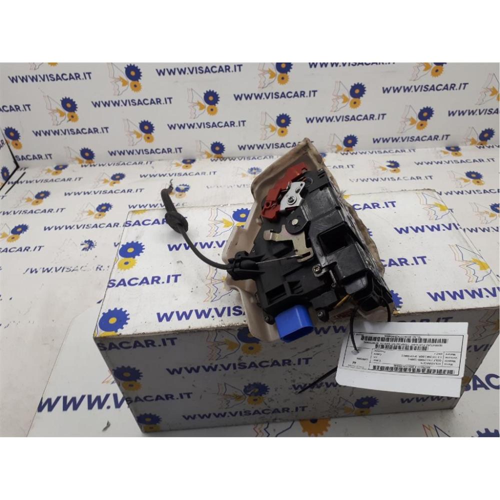 Serratura Porta Anteriore Destro Usato Dal 2003 Al 2009 Volkswagen Golf «V» (2004)