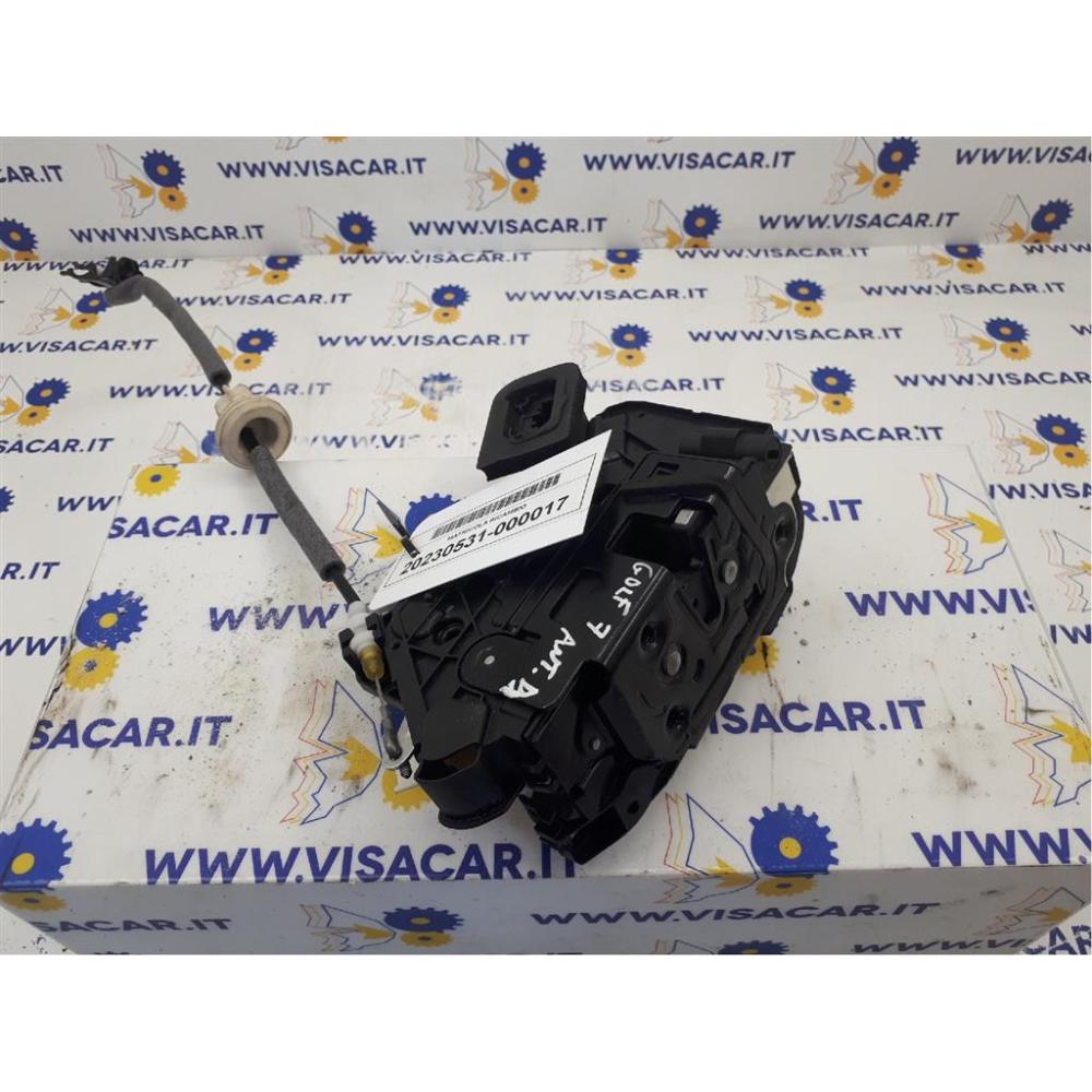 Serratura Porta Anteriore Destro Usato Dal 2012 Volkswagen Golf «Vii» (2013)