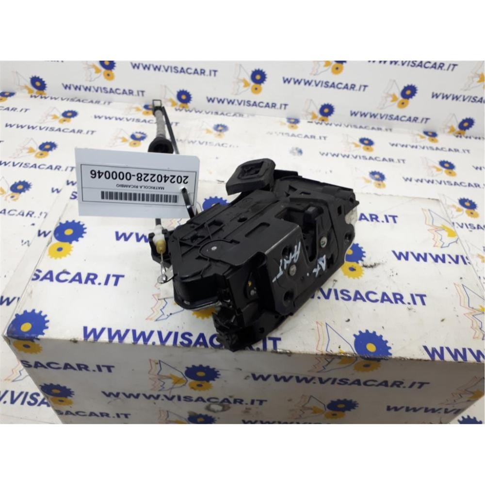 Serratura Porta Anteriore Destro Usato Dal 2009 Al 2014 Volkswagen Polo «Vi» (2009)