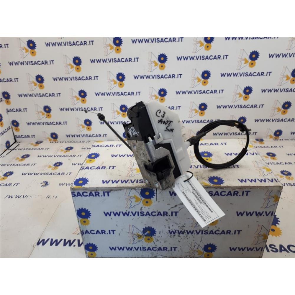 Serratura Porta Anteriore Sinistro Usato Dal 2002 Al 2005 Citroen C3 «I» (2002)