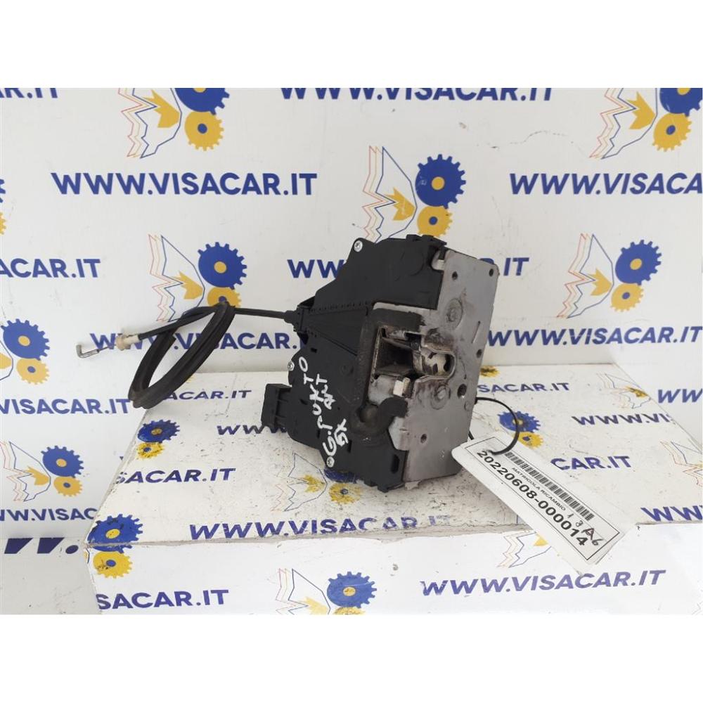 Serratura Porta Anteriore Sinistro Usato Dal 2009 Al 2013 Fiat Punto Evo (2010)
