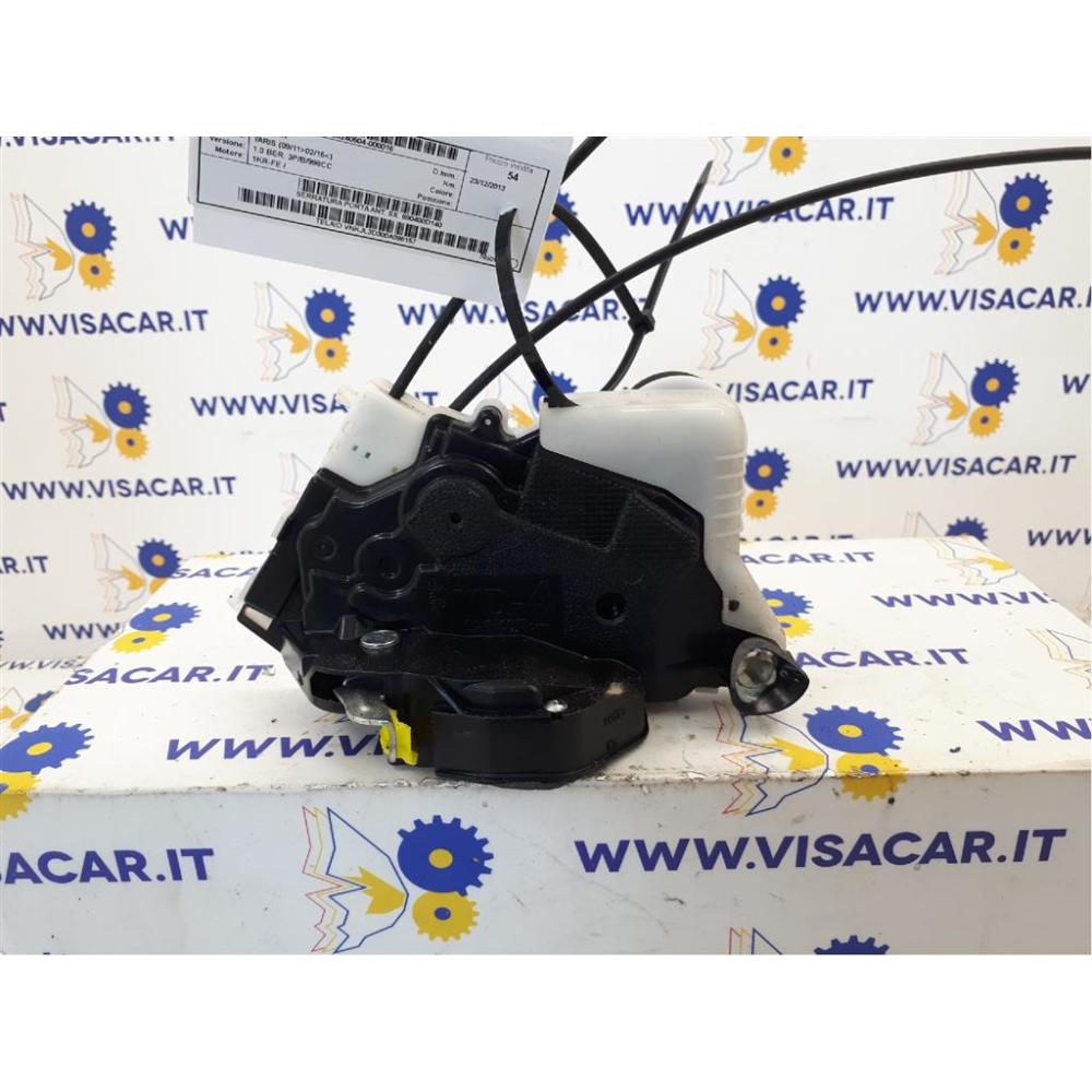 Serratura Porta Anteriore Sinistro Usato Dal 2011 Al 2015 Toyota Yaris «Iv» (2012)