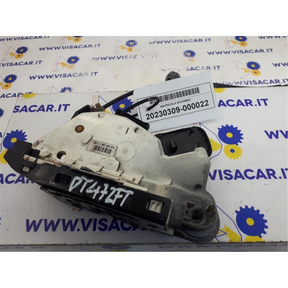 Serratura Porta Anteriore Sinistro Usato Dal 2008 Volkswagen Golf «Vi» (2009)