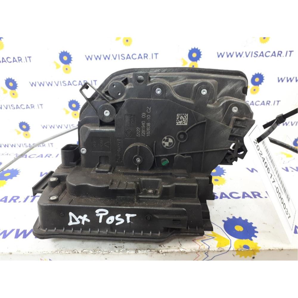 Serratura Porta Posteriore Destro Usato Bmw Serie 2 «F46» Gran Tourer (2014)