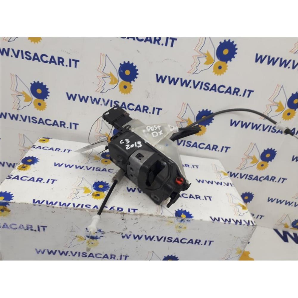 Serratura Porta Posteriore Destro Usato Dal 2017 Citroen C3 «Iii» (2020)
