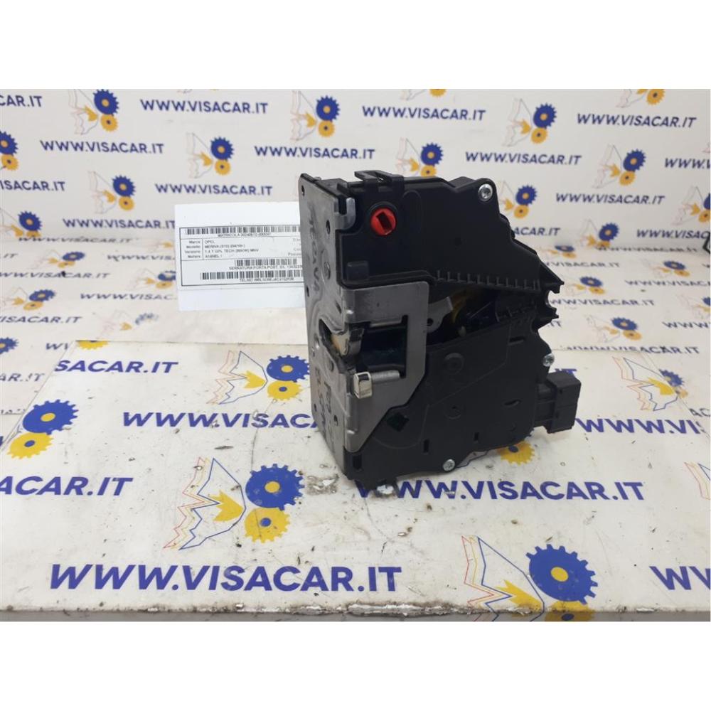 Serratura Porta Posteriore Sinistro Usato Dal 2010 Opel Meriva «B» (2010)