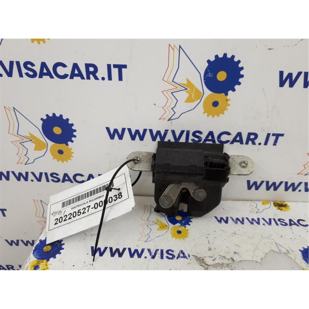 Serratura Portello Posteriore Usato Dal 2007 Al 2015 Fiat 500 «Ii» (2008)