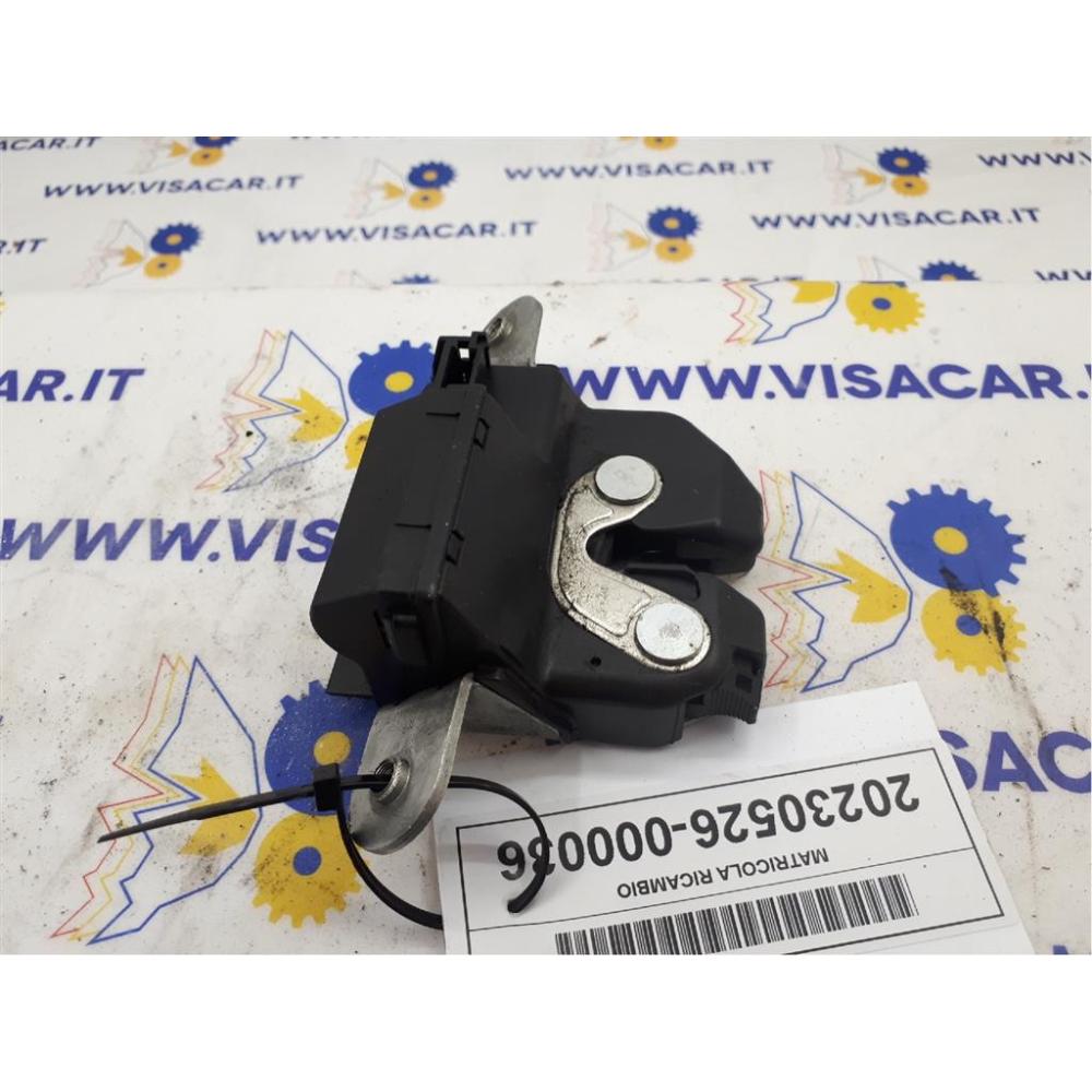 Serratura Portello Posteriore Usato Dal 2007 Al 2015 Fiat 500 «Ii» (2008)