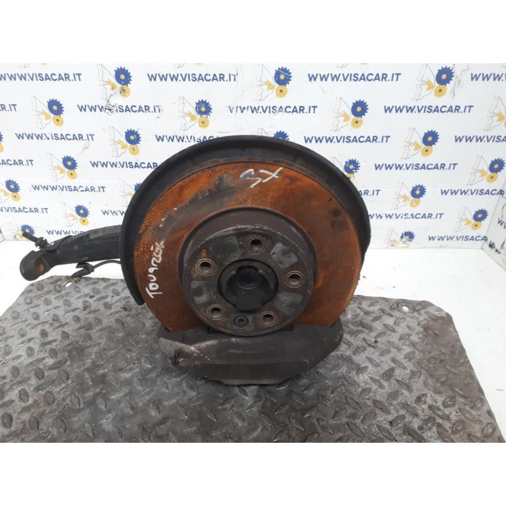 Mozzo Ruota Anteriore Sinistro Usato Dal 2004 Al 2006 Volkswagen Touareg «I» (2003)