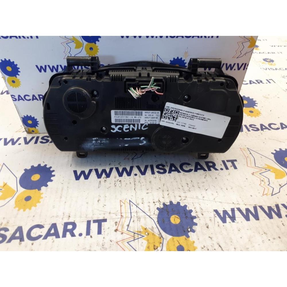 Quadro Strumenti Usato Dal 2018 Al 2023 Renault Grand Scénic «Iv» (2016)