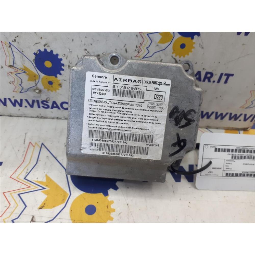 Centralina Air-Bag Usato Dal 2007 Al 2015 Fiat 500 «Ii» (2008)