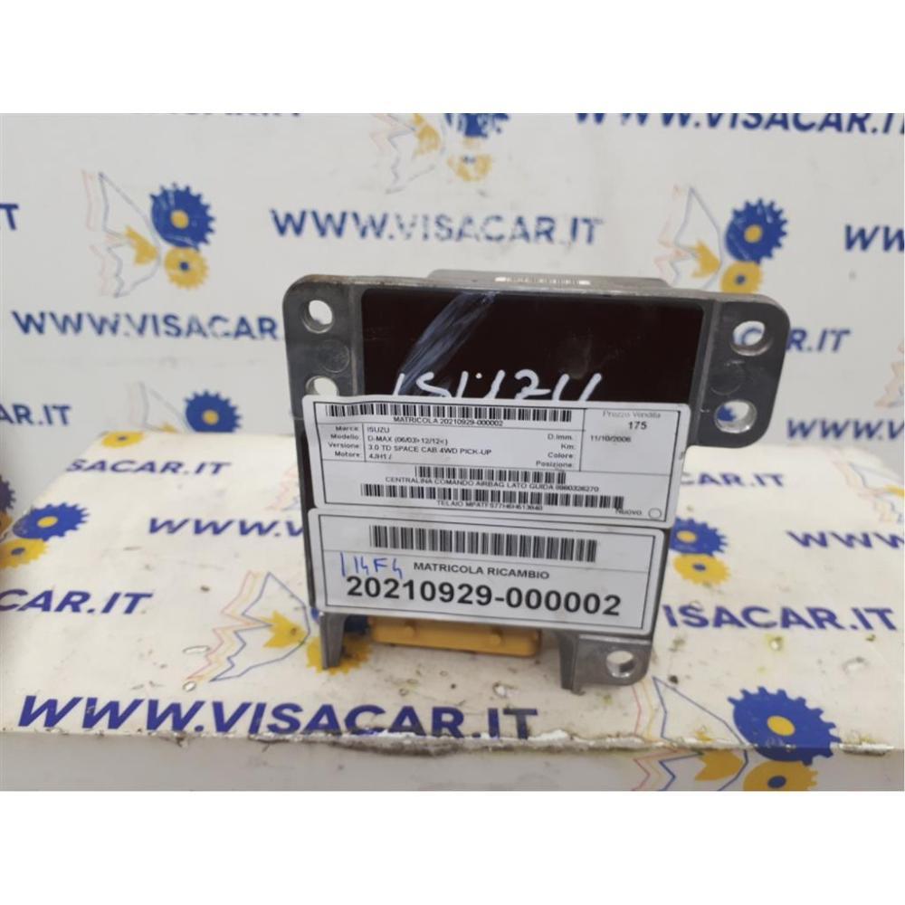 Centralina Air-Bag Usato Dal 2003 Al 2012 Isuzu D-Max «I» (2003)