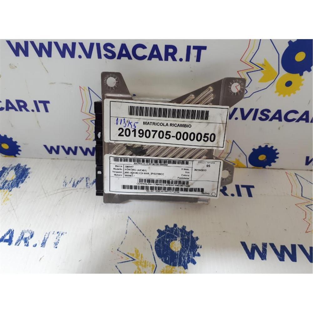 Centralina Air-Bag Usato Dal 2010 Al 2015 Smart Fortwo Coupé «451» (2010)