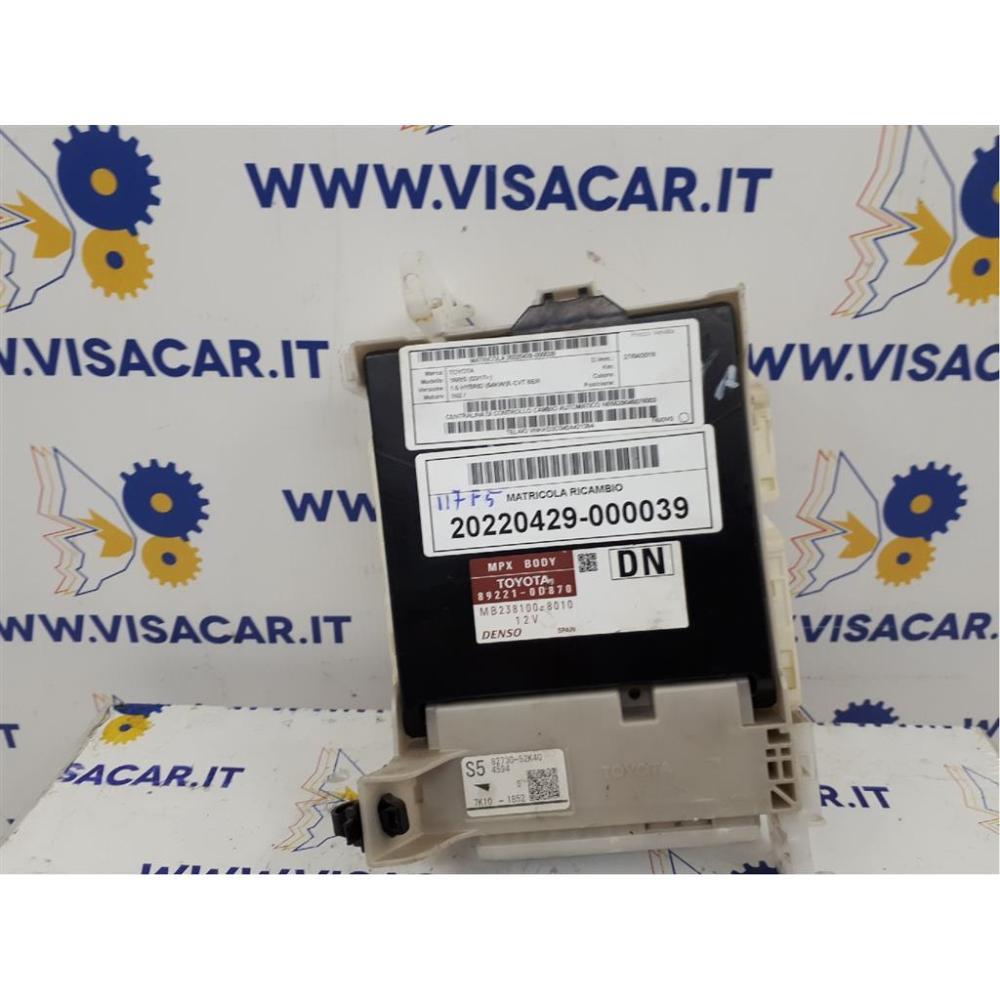 Centralina Cambio Aut.(Revisionata) Usato Dal 2017 Toyota Yaris «Iv» (2017)