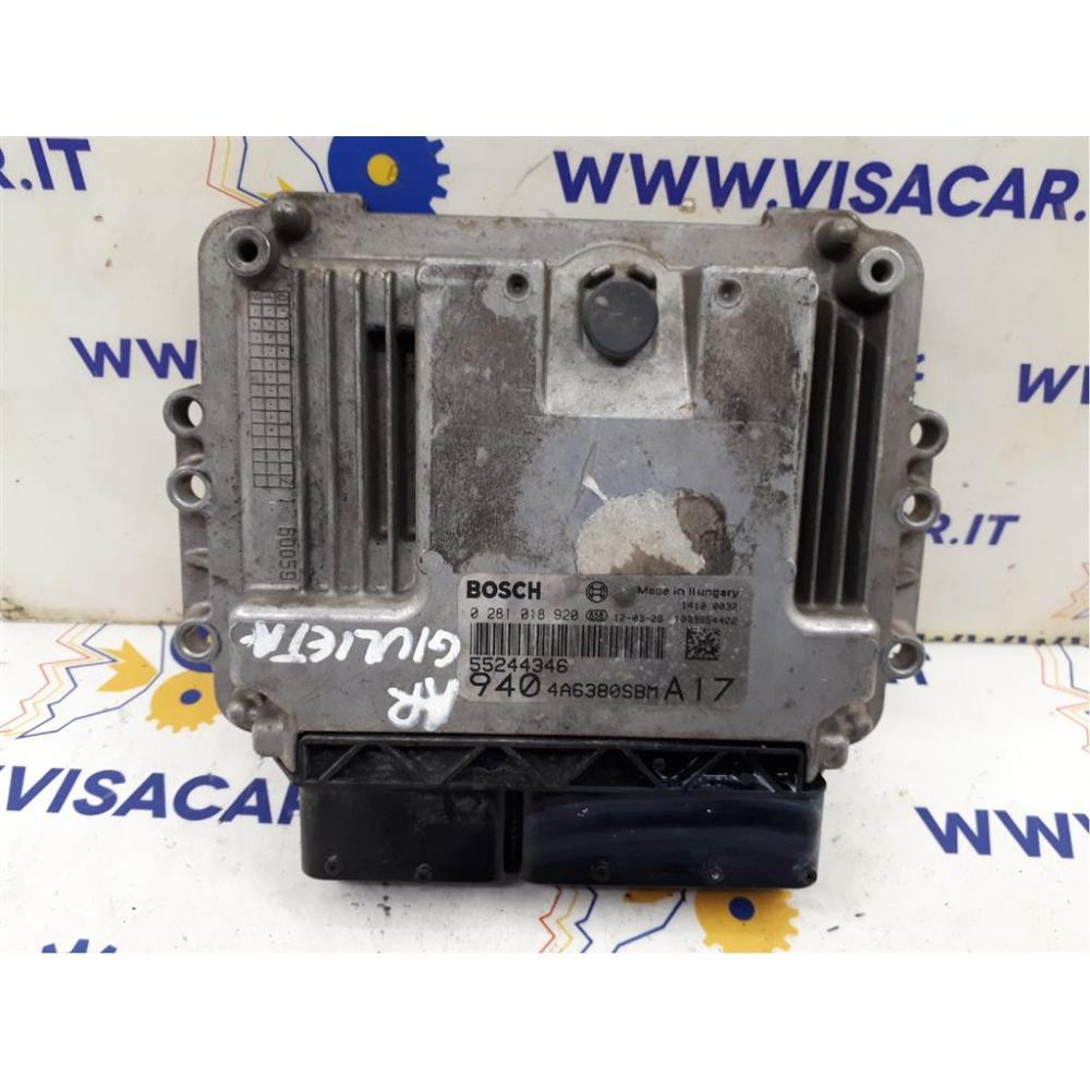 Centralina Iniezione Usato Dal 2010 Al 2013 Alfa Romeo Giulietta (2010)