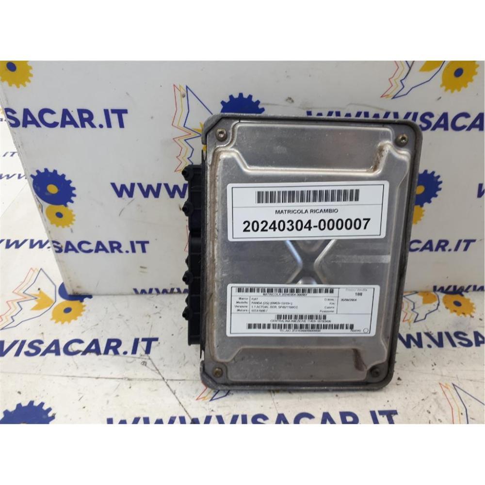 Centralina Iniezione Usato Dal 2003 Al 2010 Fiat Panda «Ii» (2004)