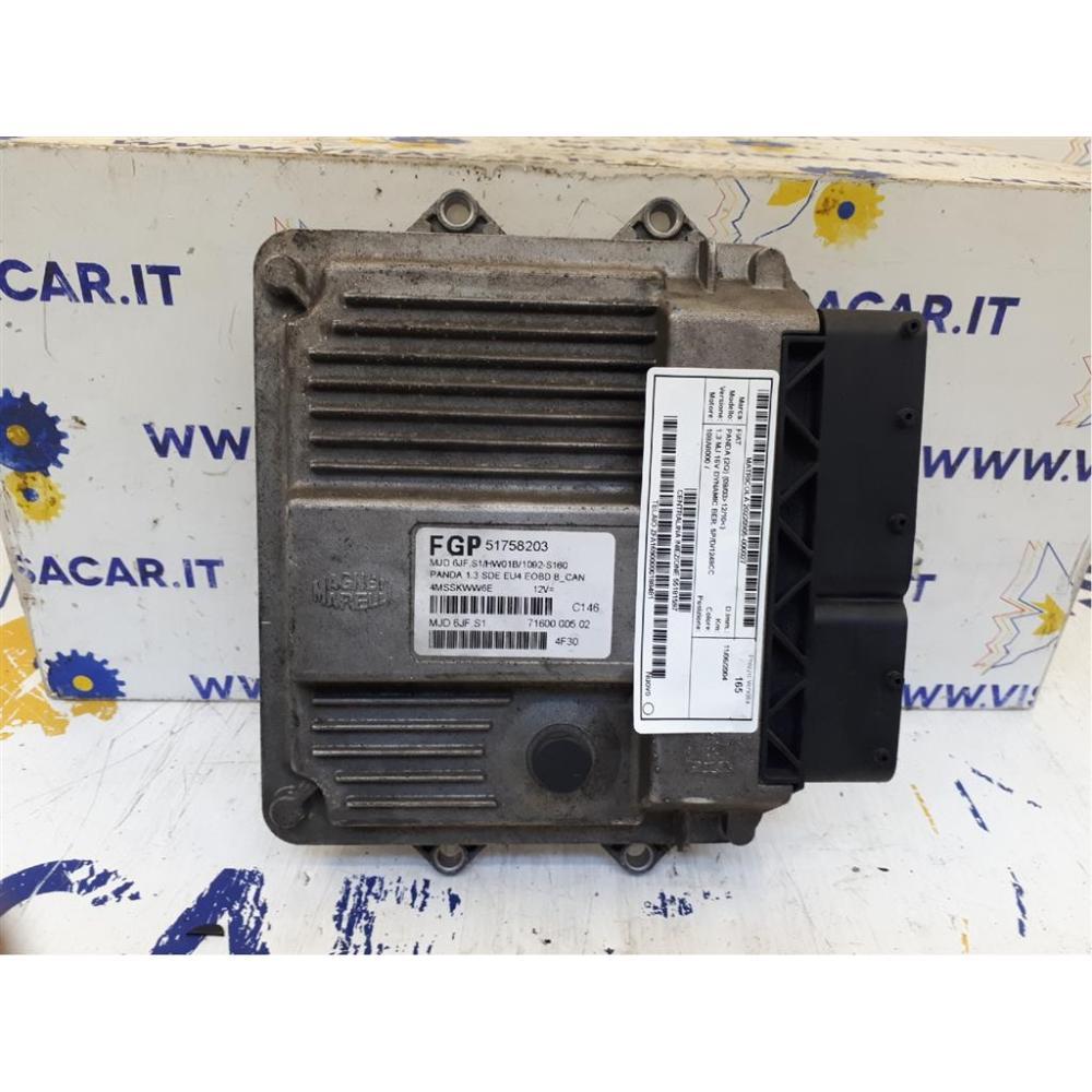Centralina Iniezione Usato Dal 2003 Al 2010 Fiat Panda «Ii» (2004)