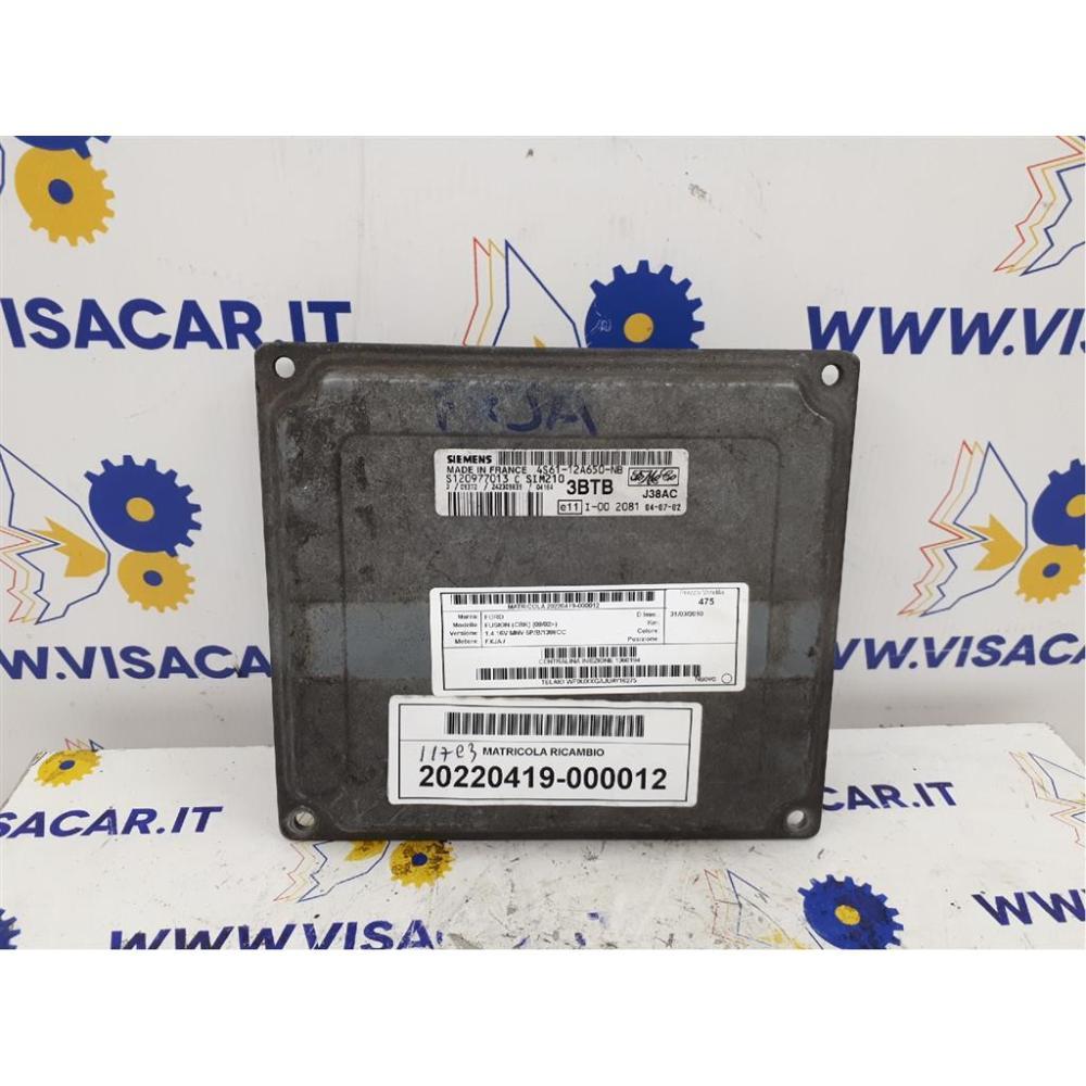 Centralina Iniezione Usato Dal 2002 Ford Fiesta «V» (2002)