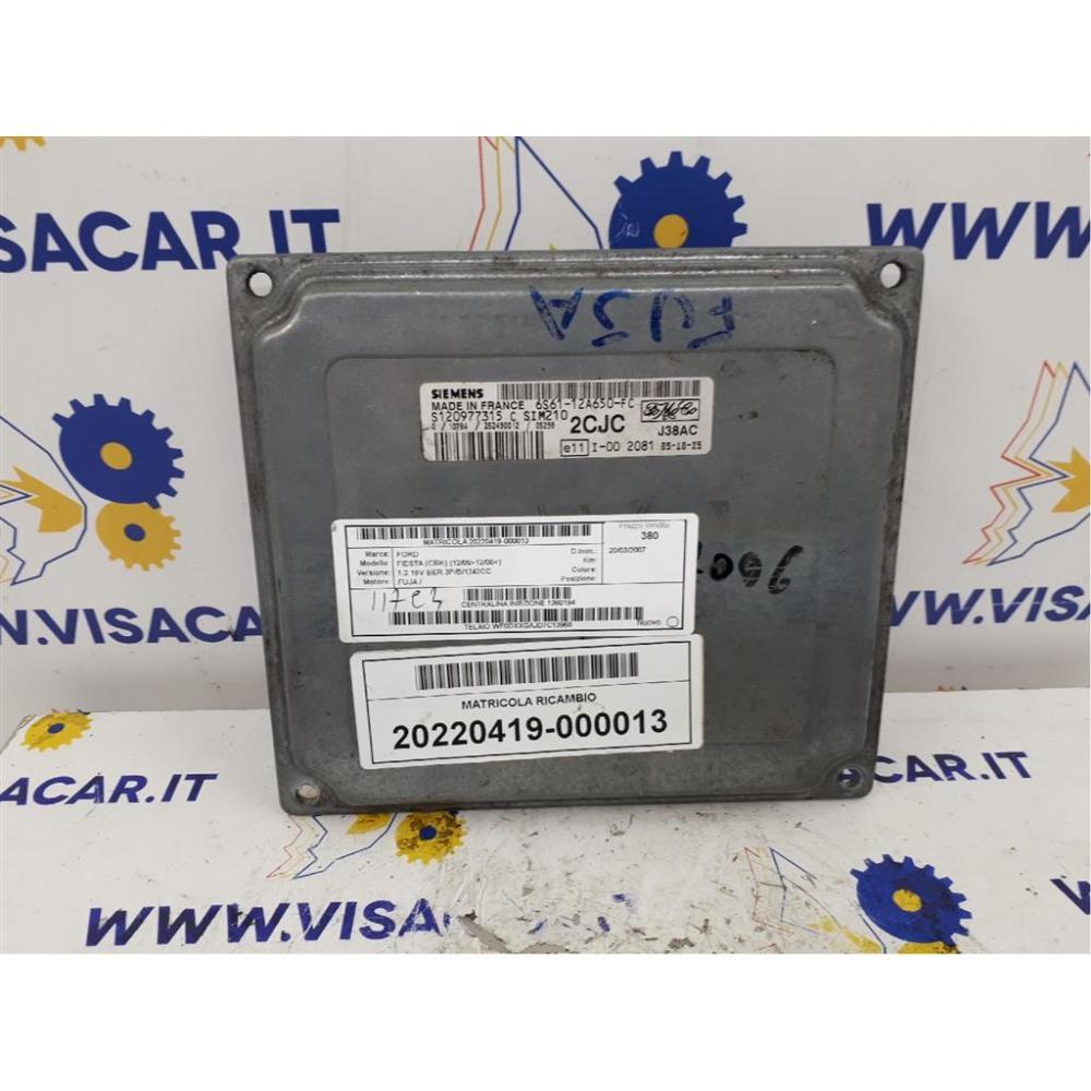 Centralina Iniezione Usato Dal 2005 Al 2008 Ford Fiesta «V» (2002)