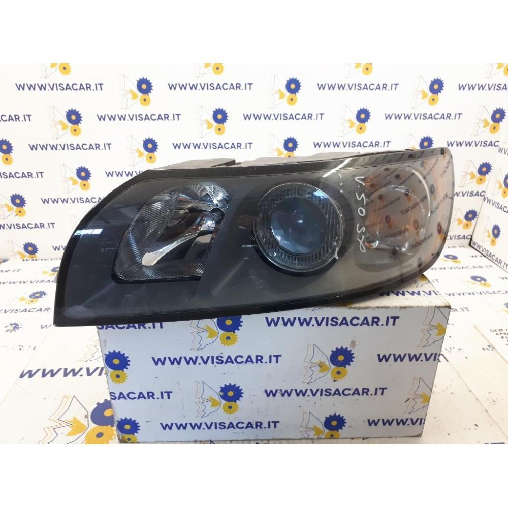 Proiettore Anteriore Sinistro Usato Dal 2004 Al 2012 Volvo V50 (2004)