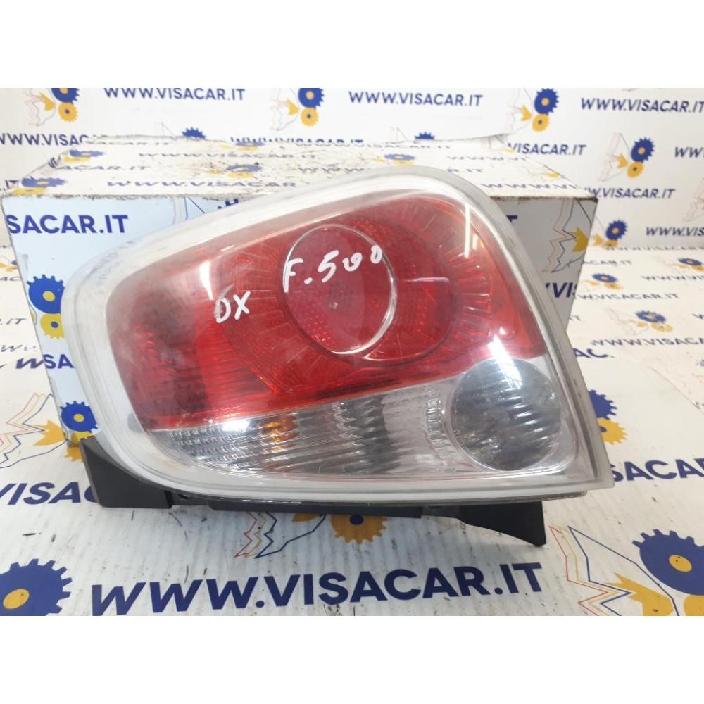 Fanale Posteriore Destro Usato Dal 2012 Al 2015 Fiat 500 «Ii» (2008)