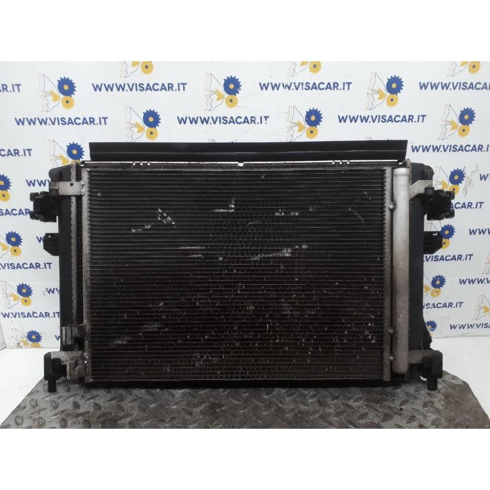 Gruppo Radiatori - Acqua Clima Elettroventola Usato Dal 2013 Al 2016 Volkswagen Golf «Vii» (2013)