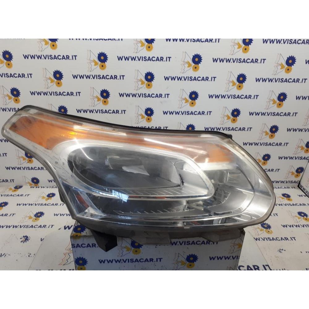 Proiettore Anteriore Destro Usato Dal 2013 Al 2015 Citroen C3 Picasso (2013)