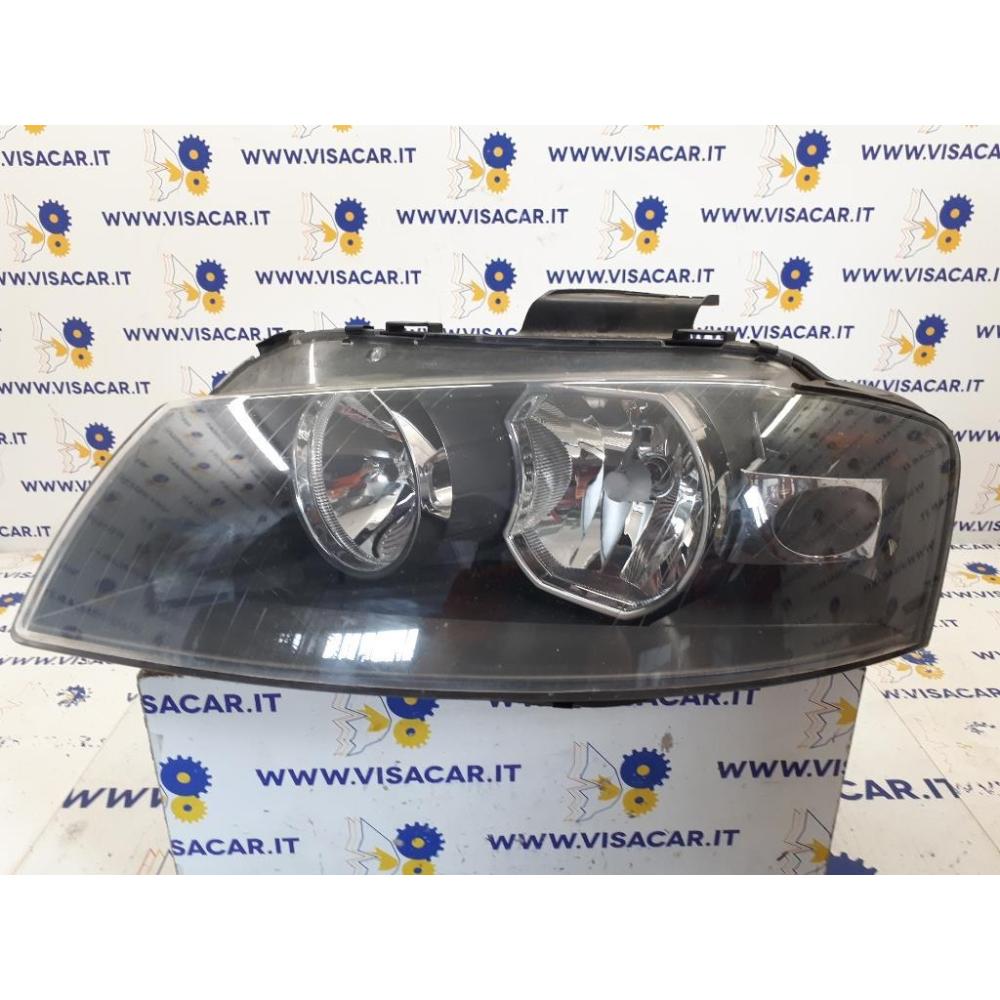Proiettore Anteriore Sinistro Usato Dal 2003 Al 2008 Audi A3 «8P1» (2004)