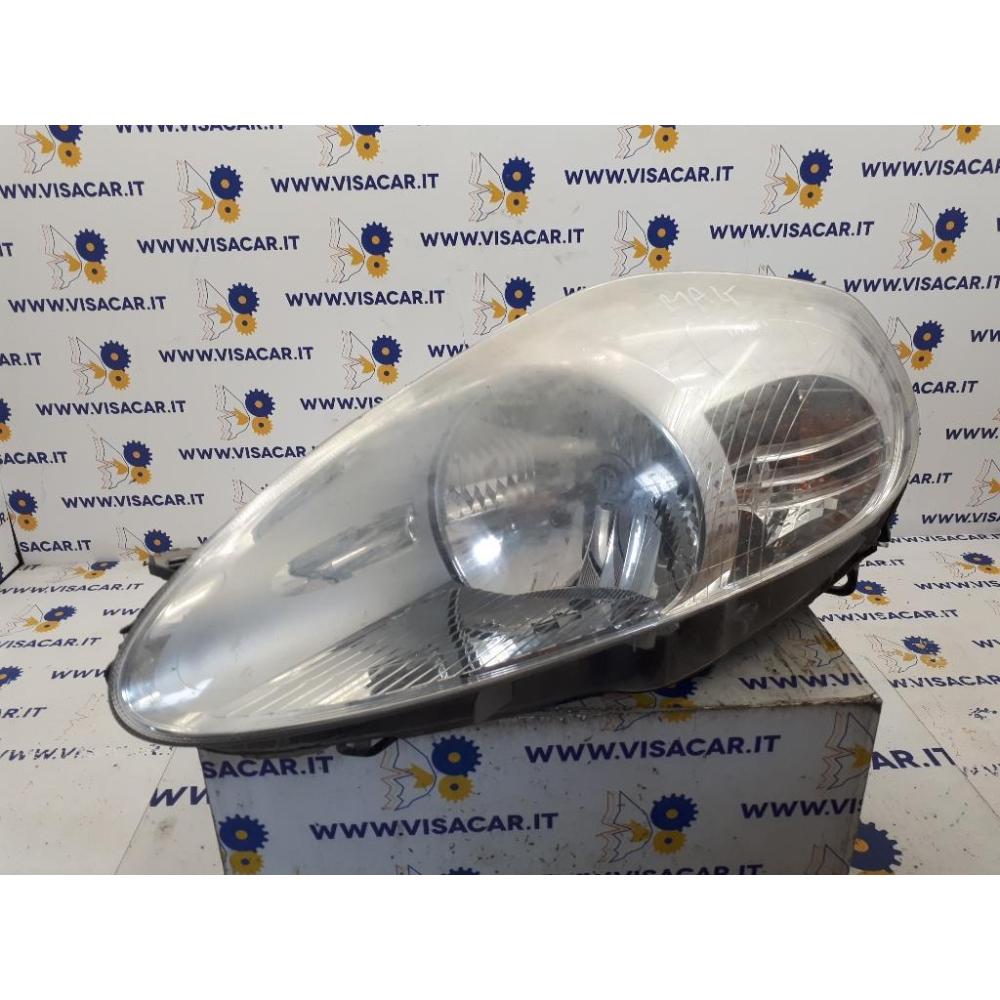 Proiettore Anteriore Sinistro Usato Dal 2010 Al 2011 Fiat Punto Evo (2010)