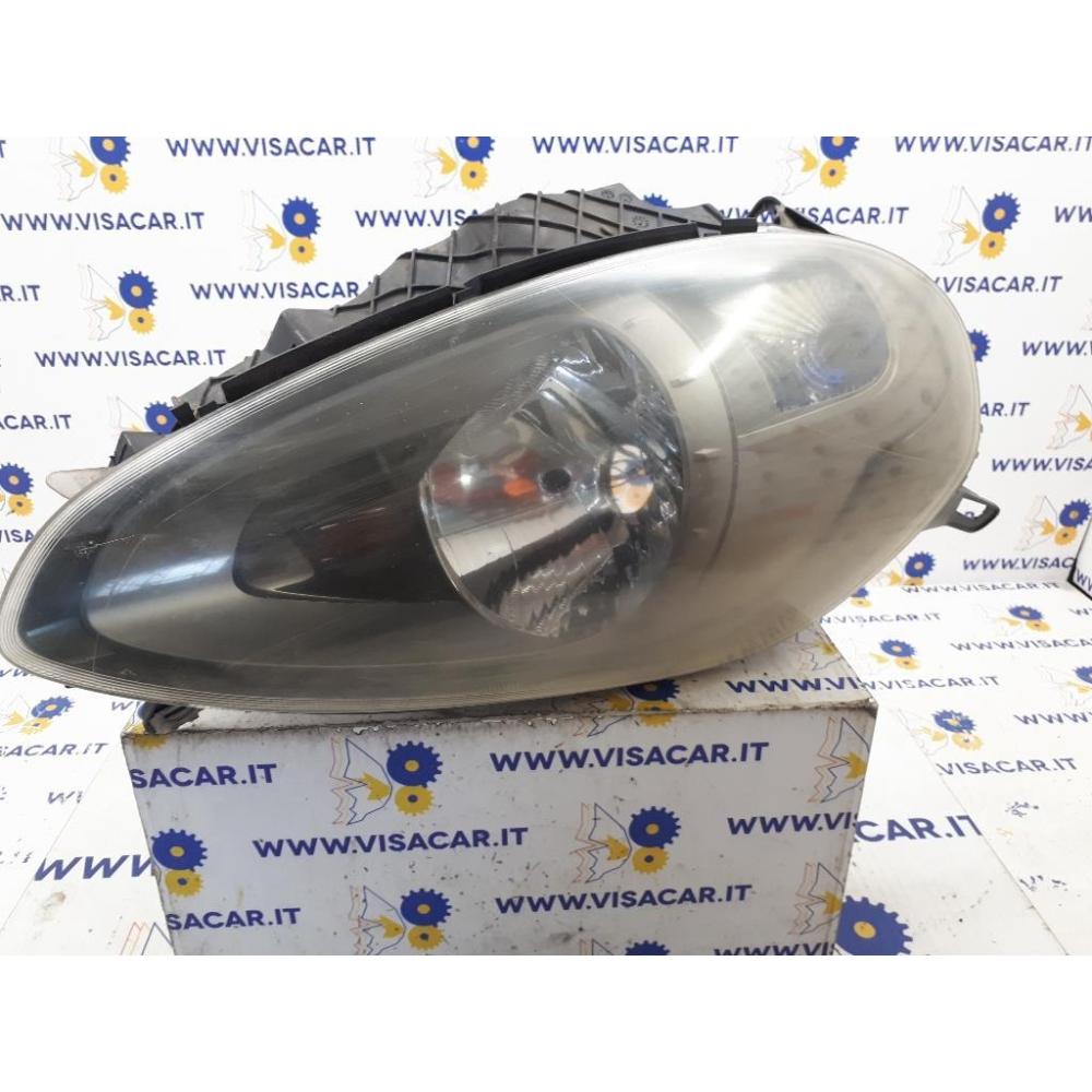 Proiettore Anteriore Destro Usato Dal 2010 Al 2011 Fiat Punto Evo (2010)
