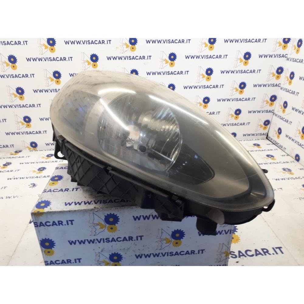 Proiettore Anteriore Destro Usato Dal 2010 Al 2011 Fiat Punto Evo (2010)